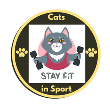 Cats in Sport Adult Long Sleeved Work Out Top For Cat Lovers To Wear While Keeping Fit.