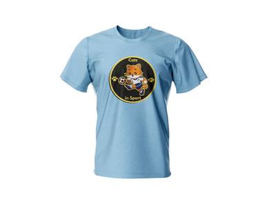 Cats in Sport a fun Kids T-Shirt for children who love Sport & Cats