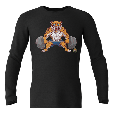 Cats in Sport Adult Long Sleeved Work Out Top For Cat Lovers To Wear While Keeping Fit.