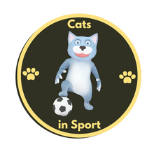 Cats in Sport a purrfect Kids T-Shirt for Children who love Sport & Cats