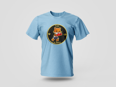 Cats in Sport a Fun Kids T-Shirt for Children who love Sport & Cats