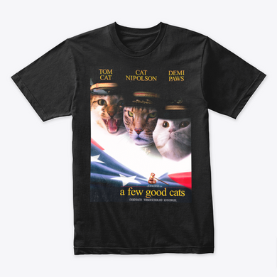 Cats in Movies a purrfect T-Shirt gift for cat lovers who love retro films